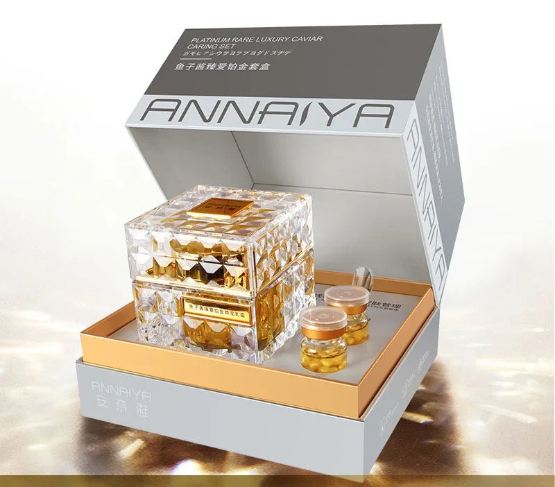 Rare Platinum Luxury Caviar Anti-Aging Skincare Set