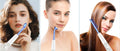 DARSONVAL-High Frequency Facial Machine, Blue 6 in 1, Anti-Aging Facial Therapy, Acne Tool, Fusion Neon, Argon Wands, Skin Care