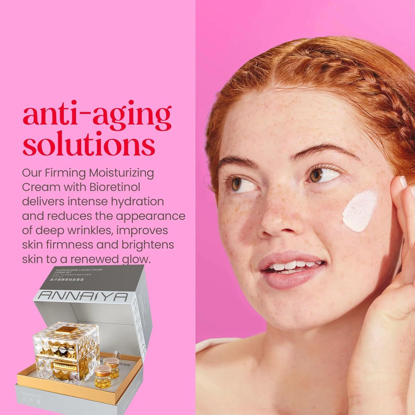Rare Platinum Luxury Caviar Anti-Aging Skincare Set